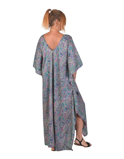 Dlhý kaftan s krátkym rukávom