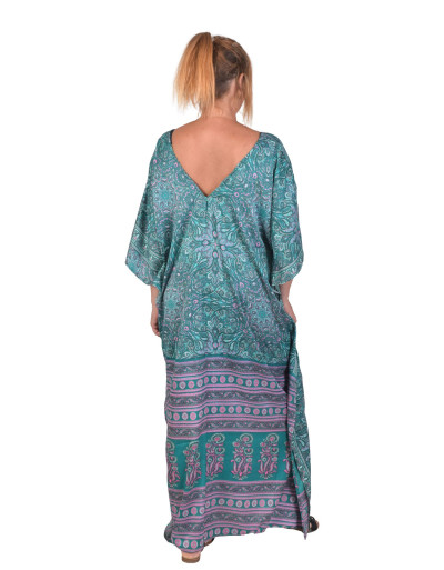 Dlhý kaftan s krátkym rukávom