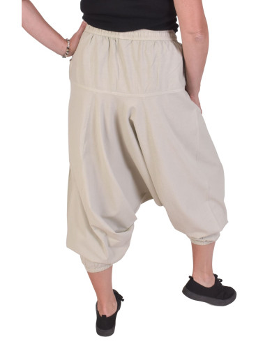 Turecké svetlo šedé nohavice, unisex, vrecká, šnúrka a guma v páse