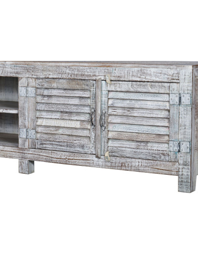 Komoda z recyklovaného dreva, 260x45x60cm