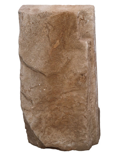 Stará kamenná nika na olejovú lampu, 26x11x51cm