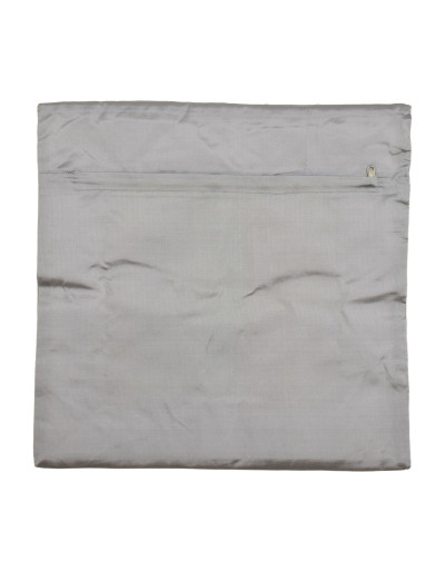 Saténová obliečka na vankúš so zlatou výšivkou, zips, 40x40cm