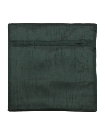 Saténová obliečka na vankúš so zlatou výšivkou, zips, 40x40cm