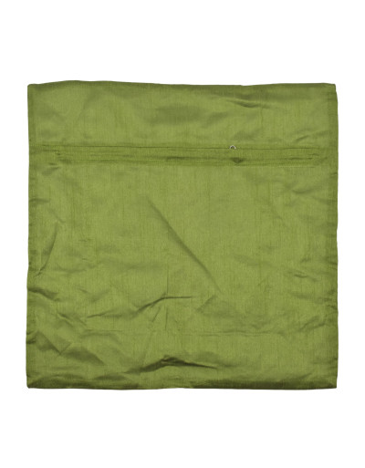 Saténová obliečka na vankúš so zlatou výšivkou, zips, 40x40cm