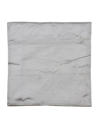 Saténová obliečka na vankúš so zlatou výšivkou, zips, 40x40cm