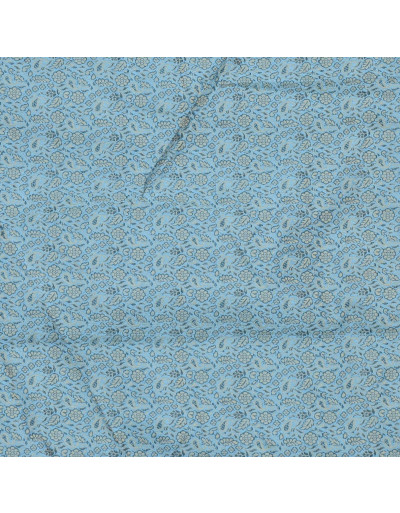 Saténová obliečka na vankúš so zlatou výšivkou, zips, 40x40cm