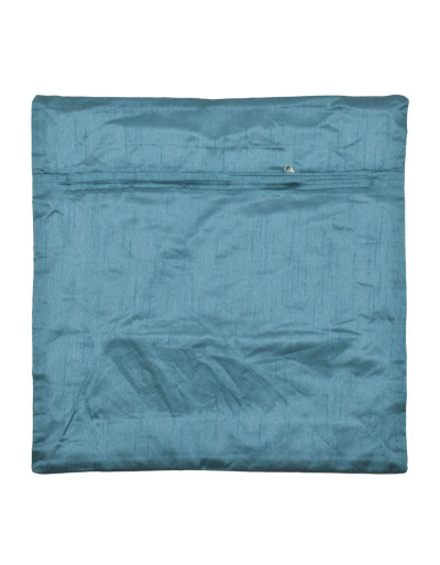 Saténová obliečka na vankúš so zlatou výšivkou, zips, 40x40cm
