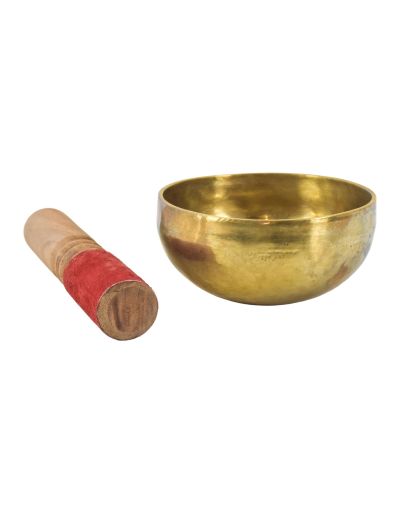 Tibetská misa "Jam", ručne tepaná, A4, priemer 12cm