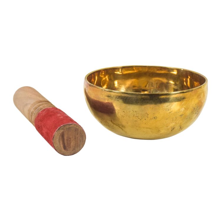 Tibetská misa "Jam", ručne tepaná, G#4, priemer 12cm