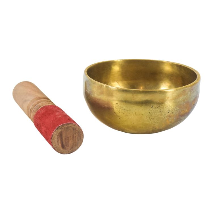 Tibetská misa "Jam", ručne tepaná, A#4, priemer 12cm