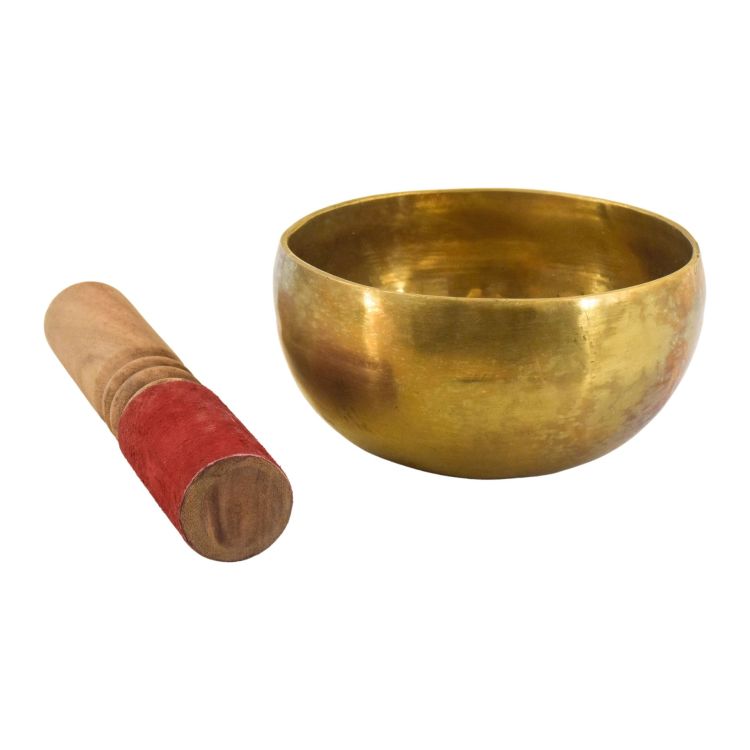 Tibetská misa "Jam", ručne tepaná, A#4, priemer 12cm