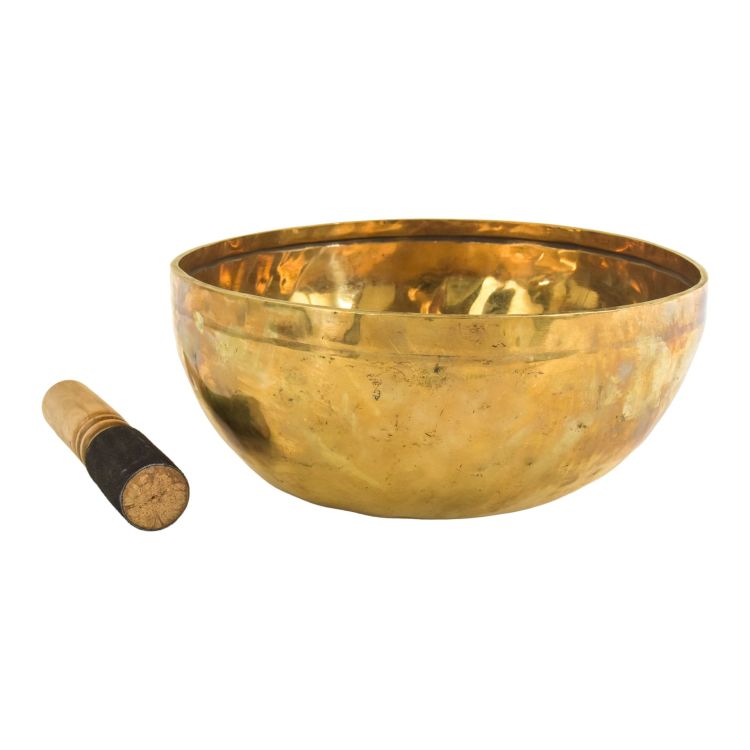 Tibetská misa "Jam", ručne tepaná, D4 priemer 28cm