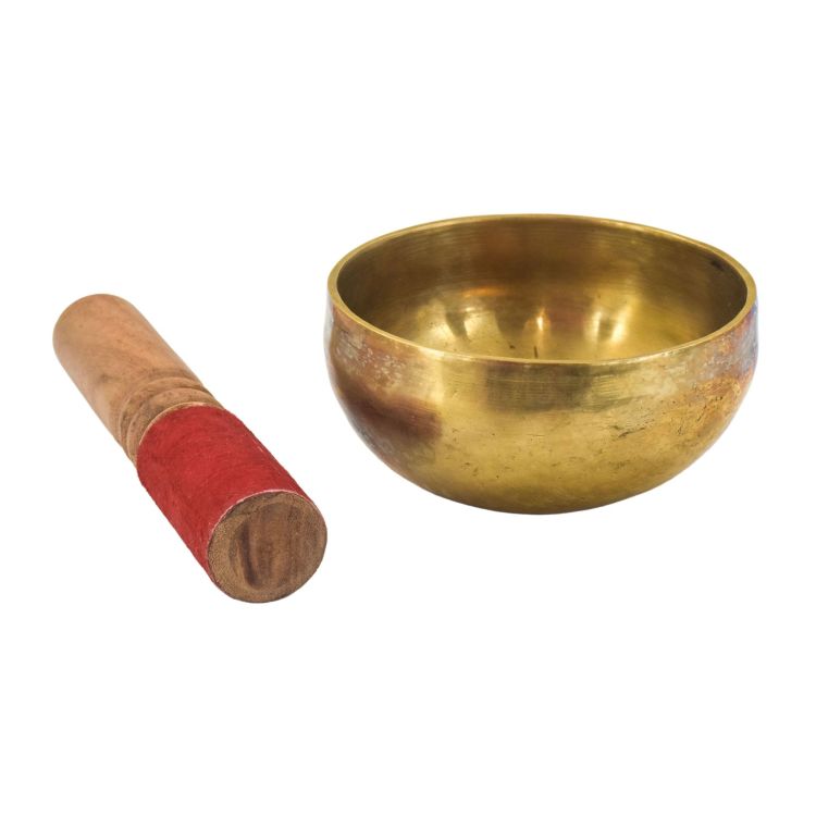 Tibetská misa "Jam", ručne tepaná, G#4, priemer 12cm