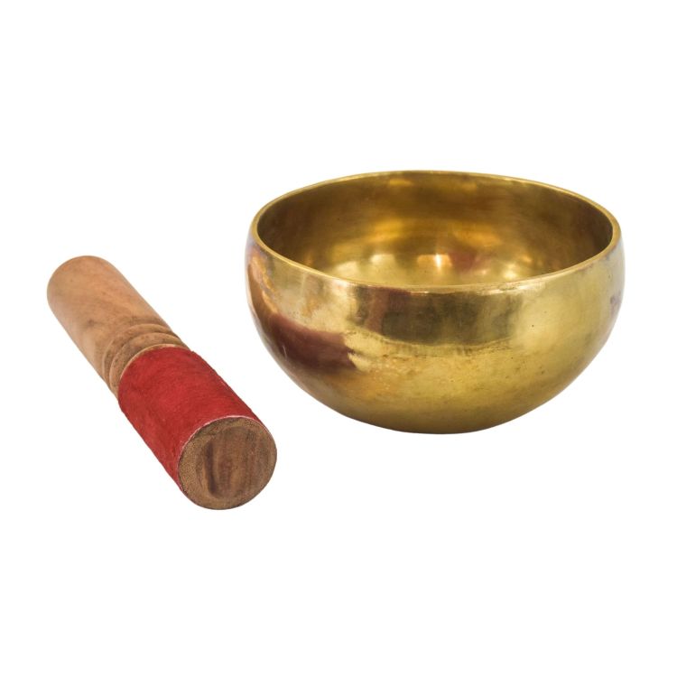Tibetská misa "Jam", ručne tepaná, A#4, priemer 12cm