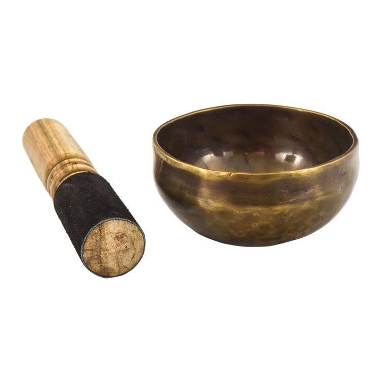 Tibetská misa "Jam", ručne tepaná, A#4, priemer 12cm