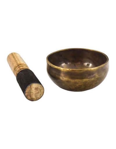 Tibetská misa "Jam", ručne tepaná, A#4, priemer 12cm
