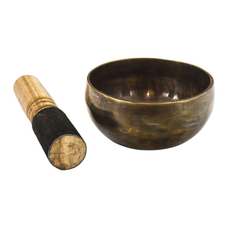 Tibetská misa "Jam", ručne tepaná, G#4, priemer 12cm