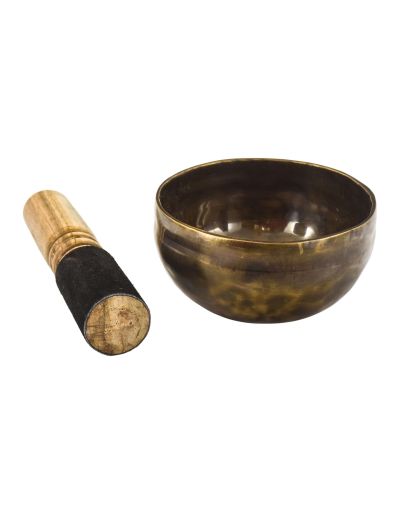 Tibetská misa "Jam", ručne tepaná, G#4, priemer 12cm
