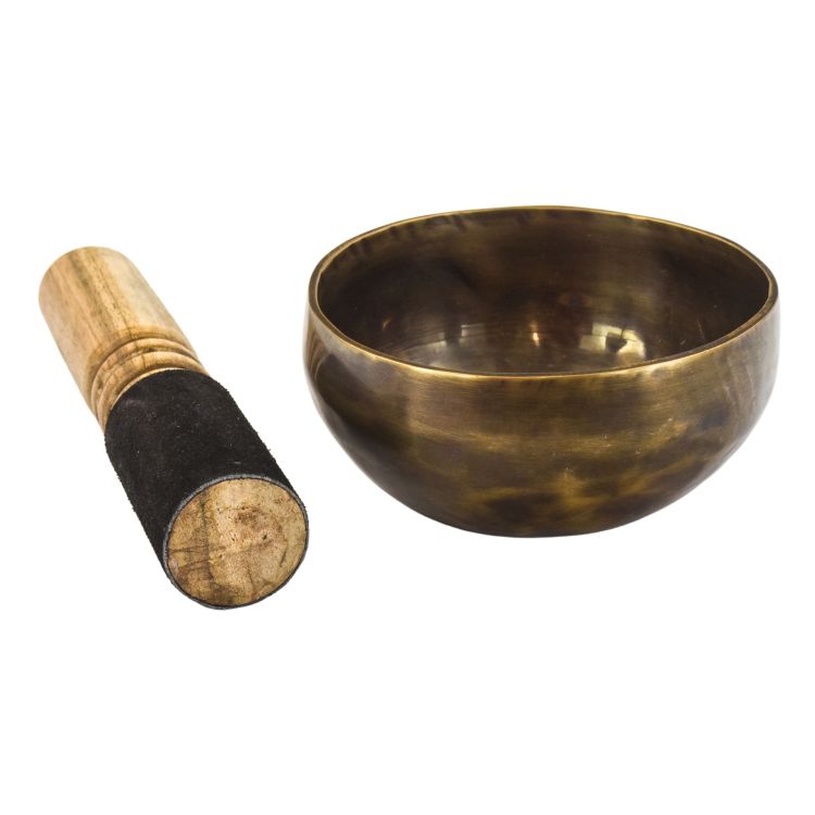 Tibetská misa "Jam", ručne tepaná, A#4, priemer 12cm