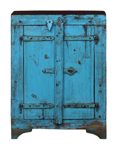 Skrinka z teakového dreva, 45x27x60cm
