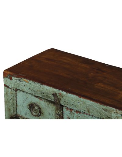 Skrinka z teakového dreva, 45x25x66cm