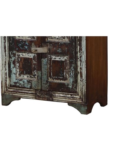 Skrinka z teakového dreva, 51x27x113cm