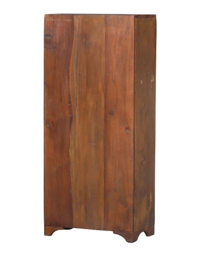 Skrinka z teakového dreva, 51x27x113cm