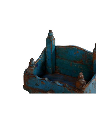 Starý oltár z teakového dreva, 32x23x32cm