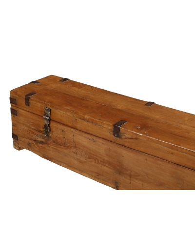 Truhla z teakového dreva, 152x25x27cm