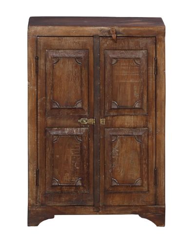 Skrinka z teakového dreva, 55x27x82cm