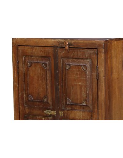 Skrinka z teakového dreva, 55x27x82cm