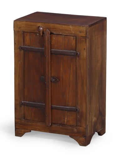 Skrinka z teakového dreva, 43x27x66cm