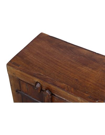 Skrinka z teakového dreva, 43x27x66cm