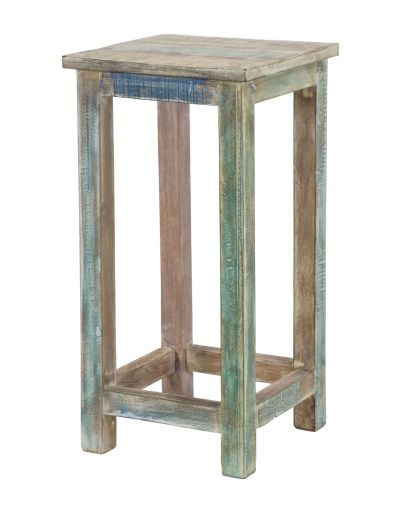 Stolička z recyklovaného dreva, 30x30x60cm