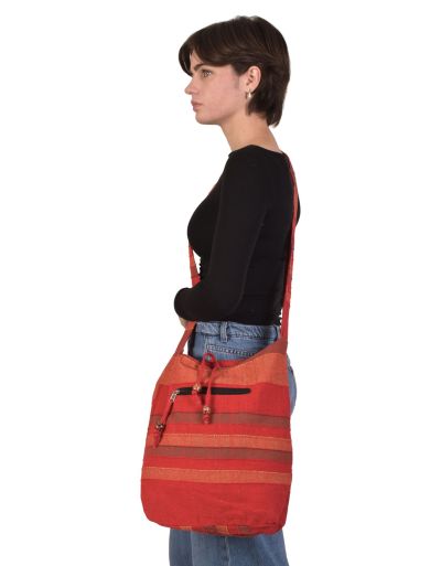 Taška cez rameno "Baba bag - Kerala", 37x37cm dĺžka ucha 54cm