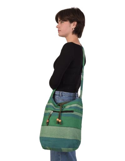 Taška cez rameno "Baba bag - Kerala", 37x37cm dĺžka ucha 54cm
