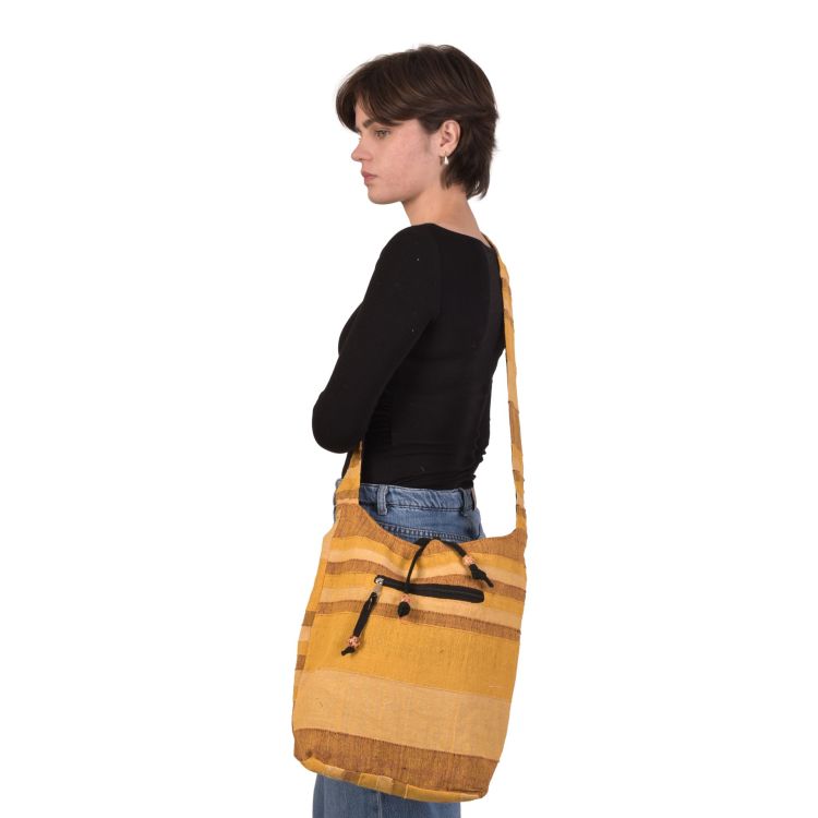 Taška cez rameno "Baba bag - Kerala", 37x37cm dĺžka ucha 54cm