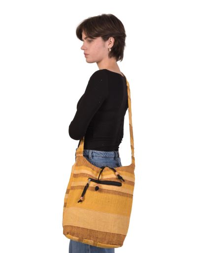 Taška cez rameno "Baba bag - Kerala", 37x37cm dĺžka ucha 54cm